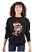Classic Teaze Cute Santa Cat Meowy Christmas Pun Sweatshirt for Men or Women