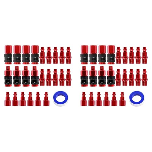 Ensemble de raccords d'air pour compresseur d'air 1/4 NPT mâle femelle tuyau pneumatique