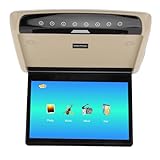 Angle d'ouverture maximum de 170° : vous pouvez régler l'angle de vision pour vous offrir le meilleur effet visuel. L'écran peut être allumé à angle de 170°, garantissant une position de visualisation maximale pour les passagers.