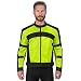 Viking Cycle Ironside Textile Mesh Motorcycle Jacket for Men - Waterproof, CE Approved Breathable Armor for Bikers (Medium)