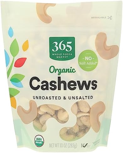 365 by Whole Foods Market, Cashews Organic, 10 Ounce