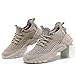 Womens Running Tennis Shoes Slip on Walking Fashion Sneakers Non Slip Work Gym Comfort Breathable Mesh Soft Sole Khaki