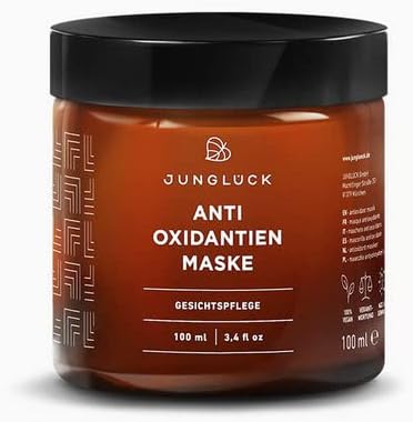 JUNGLÜCK Antioxidant mask, for a radiant complexion, protects the skin from free radicals
