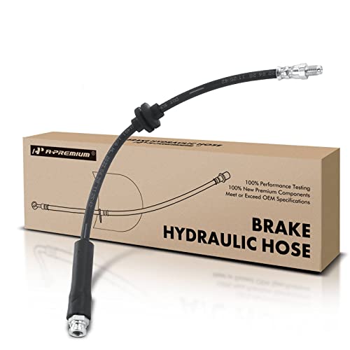 A-Premium Front or Rear Side Brake Hydraulic Hose Compatible with Jeep and Fiat Models - Compass 2017-2018, Renegade 2016-2020, 500X 2016-2021
