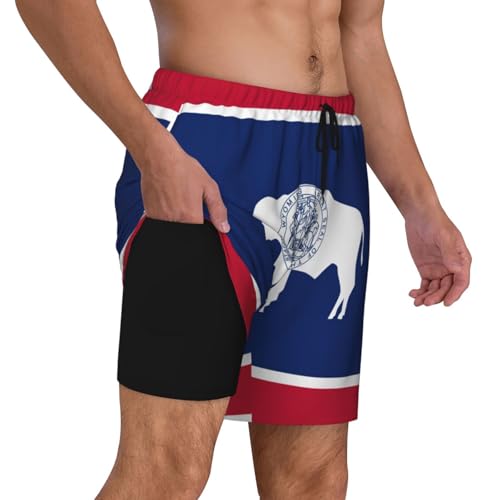 Short de bain Wyoming pour homme avec doublure compression et séchage rapide - 3
