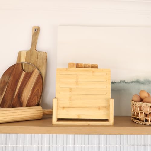 Bamboo Cutting Board Set with Scissors - Save 30% - Image 6