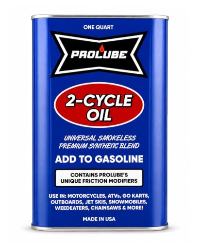 Prolube 2-Cycle Oil, Friction Modifier for 2-Stroke Engines,...