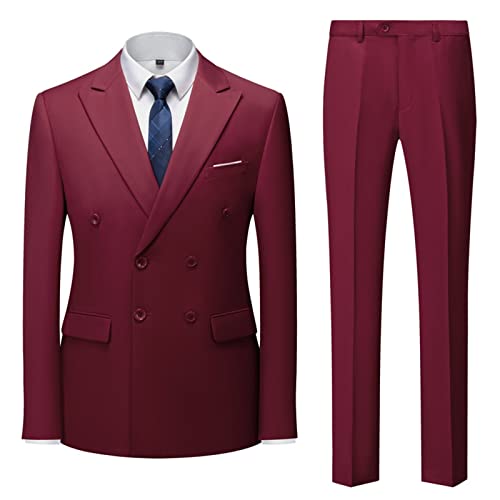 Veste et pantalon de mariage homme XXL ajusté sans serrer