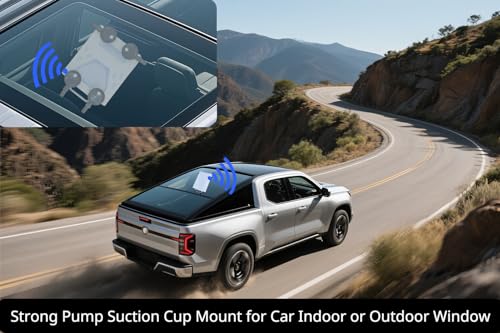 Support ventouse Starlink Mini pour voiture et camping-car