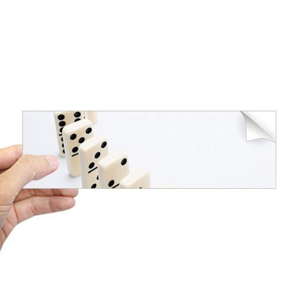 Sticker fenetre domino pai gow pour deco salon et vitre bureau