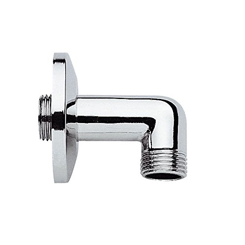 Preisvergleich Produktbild Wandanschluss-Bogen Messing verchromt / Anschluss für Handbrause