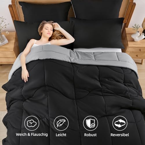 Edredón de 200 x 200 cm WONGS BEDDING reversible para transformar tu dormitorio 4