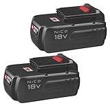 PORTER-CABLE PC18B-2 18-Volt NiCd Cordless Battery (2-Pack)