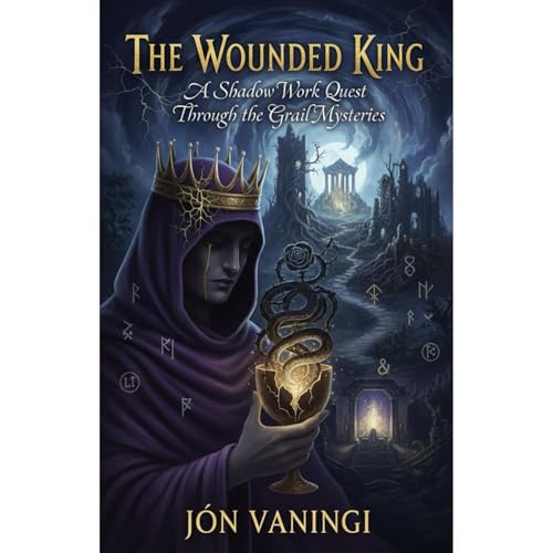 The Wounded King Audiolibro Por J&oacute;n Vaningi arte de portada