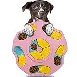 Petbobi Interactive Dog Puzzle Game with Food Enrichment, Dog Puzzle Toys with Enrichment for IQ Training, Puzzle Feeders for Small Dogs Mentally Stimulating Treat Dispenser, Level 1