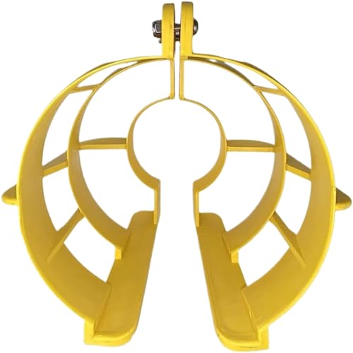 HAOCNC Protector de hélice de 9 Pulgadas Compatible con Motores fueraborda de 9,9 - a 20 -, Color Amarillo