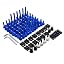 AIERDEYP Motorrad Schrauben Set 175PCS Motorrad Verkleidung Schrauben Schraube Aluminium Karosserie Schrauben Mutter Kit Für Suzu&ki Für GSF1200 Für GSF1250 Für GSF650 Für Bandit DL 1000 650(Bule