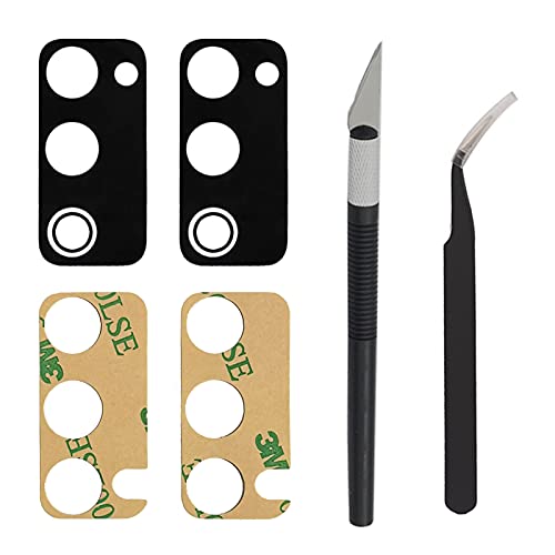 Cemobile Lot de 2 lentilles de rechange pour appareil photo arrière Samsung Galaxy S20 FE 6,5