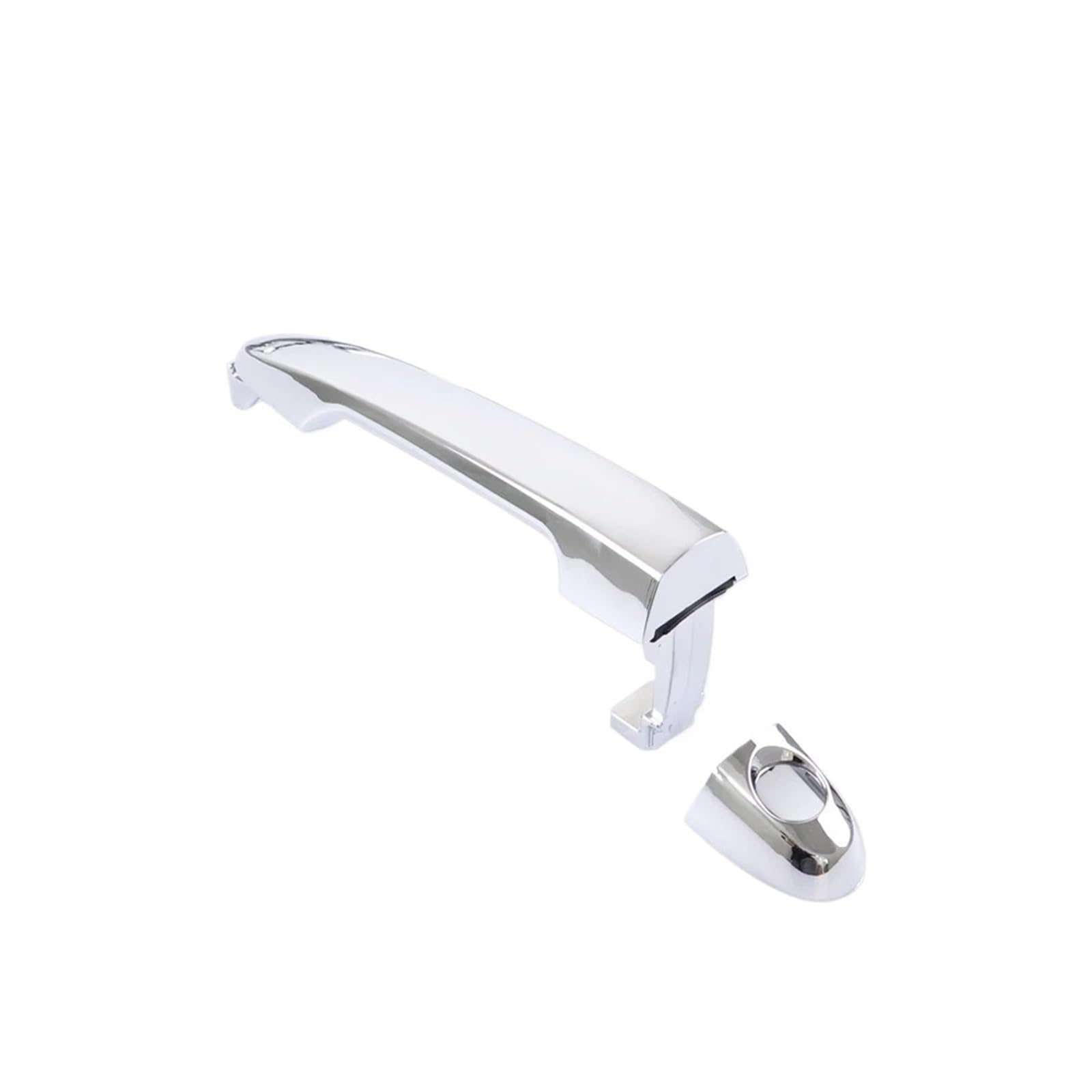 DUHNXUJ Car Door Handle for Kia for Carens 2007-2012 Chrome Outside Exterior Door Handle(Front Left)