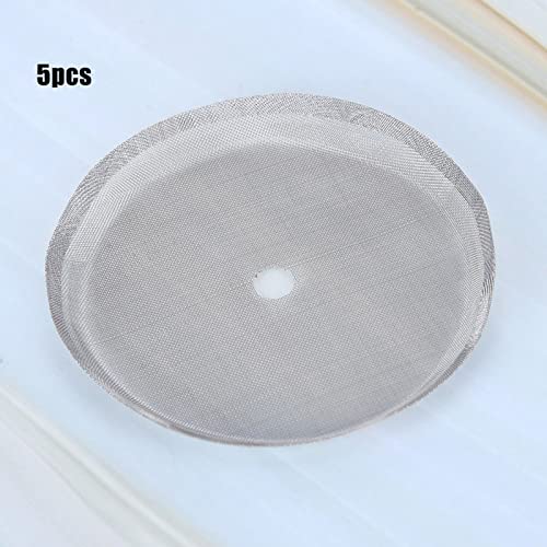 Agatige AGATIGE4MG5WX8EHR 5Pcs Cafetiere Filter Mesh, 350Ml /0.3Oz/2.6In/80 Mesh French Press Filter Stainless Steel Reusable Filter Mesh Filter Screen Replacement thumb #5