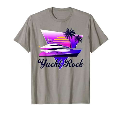 Yacht Rock Party Retro Style, 70s 80s Soft Rock Retro, Fun T-Shirt