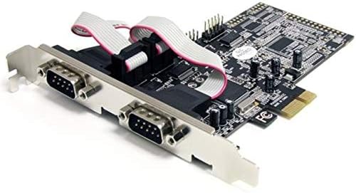 Miniatura 5 de StarTech. com - Tarjeta adaptadora PCI Express RS232 de 4 puertos con 16550 UART - Tarjeta de serie de perfil bajo (PEX4S553), verde