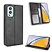 Produktbild Fitudoos Handyhülle für Oneplus Nord 2 5G Hülle Leder, Handyhülle für Oneplus Nord 2 5G Hülle Leder Flip Case Brieftasche Etui - Schwarz