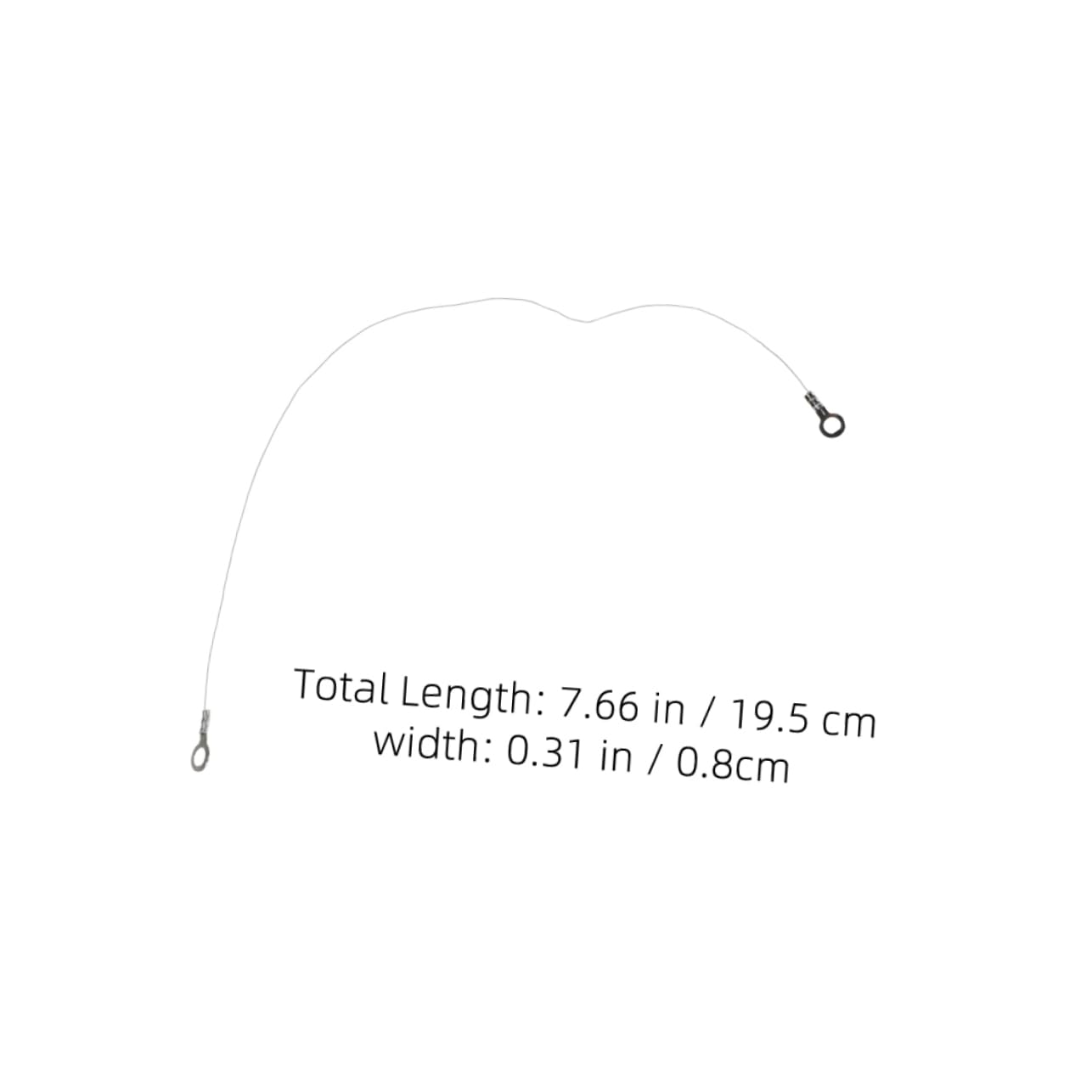 OUNONA Stainless Steel Cheese Cutting Line Cheese Wire Replacement Easy to Replace Wire for Slicer