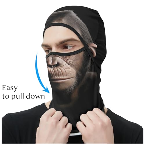 Image of Obacle Balaclava Face Mask Men Women for Sun Protection Motorcycle Fishing Raves