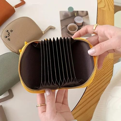 Women's Cat Shaped Wallet Faux Leather Multi-slot Card Holder with ID Window & Coin Pocket4