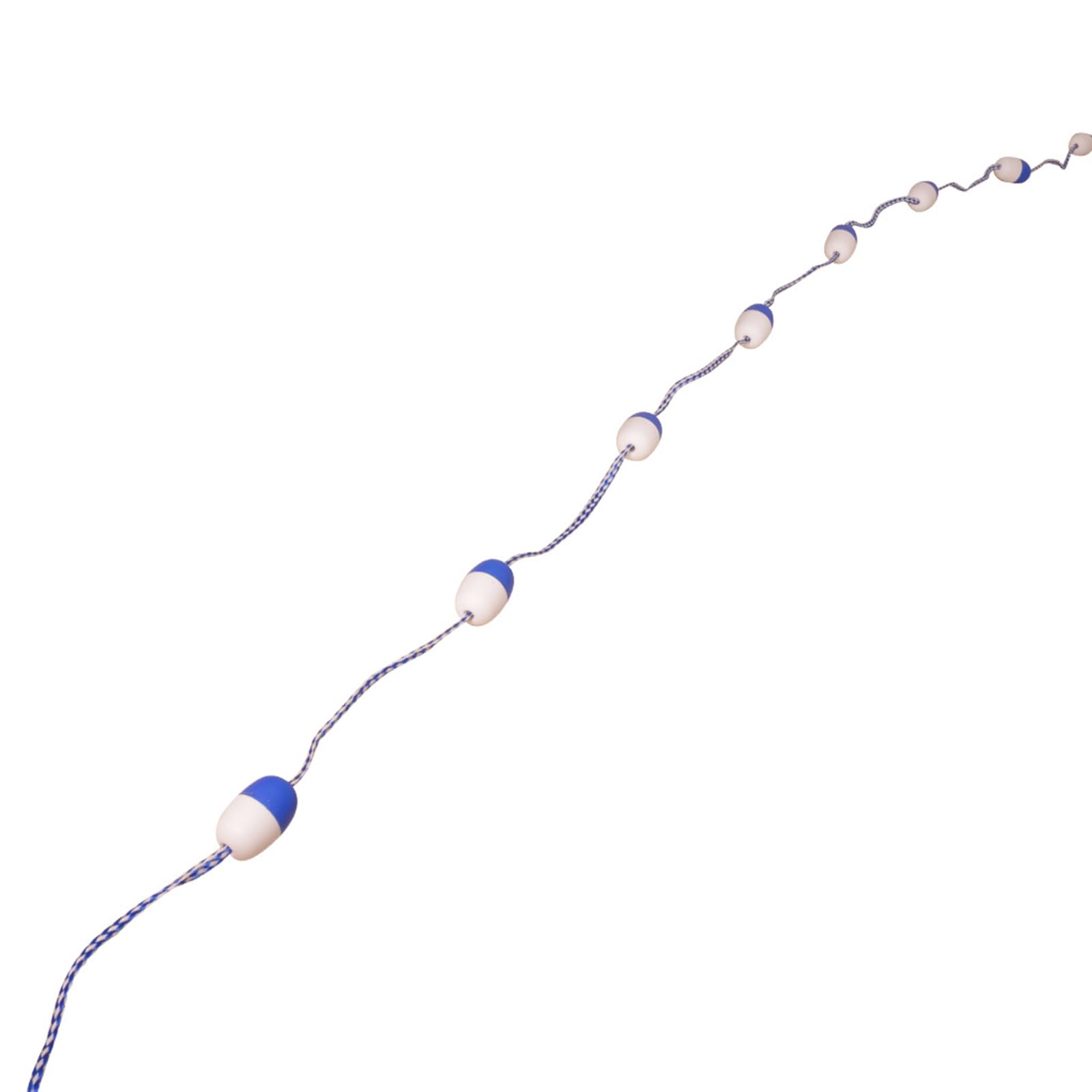TFAOYS Pool Safe Boundaries 16Ft Nylon Rope Pre Assembled Pool Boundaries Safe Lines with Floats Suitable for Water Equipment