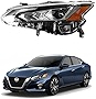 PartsFlow Headlight Assembly For 2019 2020 2021 Nissan Altima LED Left Driver Side 26060-6CA5B