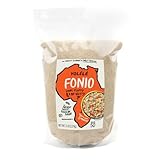 Yolele Fonio African Ancient Grain Super Food High Protein Gluten-Free Fast Cooking Vegan Premium Quality 50 Servings Bulk 5 Lb Pouch (80-Ounce)