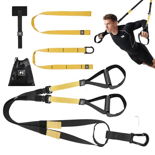 Schlingentrainer Sling Trainer, Schlingentrainer für Zuhause,Übungswiderstandsbänder mit Großem Griff Türankerbefestigung Tragtaschefür Home Fitness Schlingentrainer Sling Trainer, Schlingentrainer für Zuhause,Übungswiderstandsbänder mit Großem Griff Türankerbefestigung Tragtaschefür Home Fitness