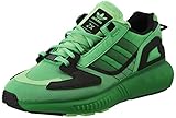 adidas Herren Zx 5k Boost Gymnastikschuh, Semi Screaming Green Screaming Green Core Black, 40 2/3 EU