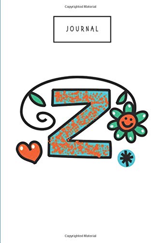 Z: Cute Z Monogram Initial Journal for Little Girls | Fun, Colorful Notebook, Diary and Gift (Cute Monogram Journal Gifts for Little Girls)