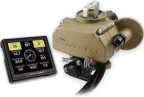 NEW HOLLEY SNIPER EFI AUTOLITE 1100 inyección de combustible electrónica, oro, 175 caballos de fuerza