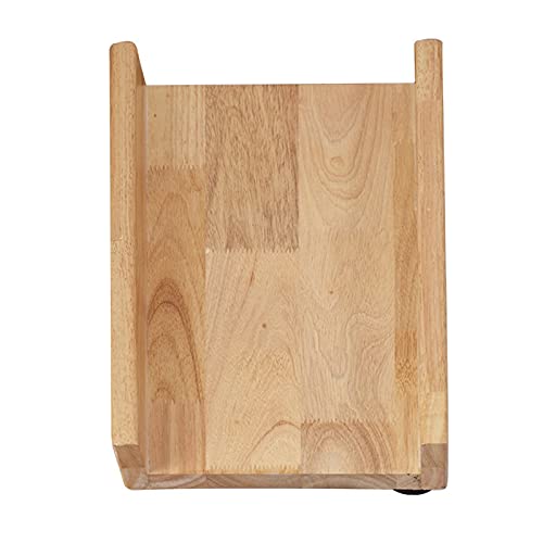 Soporte para CPU de Madera Maciza de Caucho para Computadora de Escritorio Base y Rack Pequeño miniatura 6