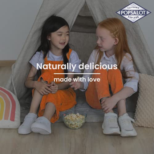 Popsalot-Gourmet Popcorn | Oven-Baked | Gluten-Free | Air-Popped | Flavored Popcorn Gourmet | Popcorn Snack Packs | Pop-Corn Snack Ready To Eat In Every Movement | Popsalot's Popcorn Deluxe Collection (Clandestine Caramel, (50 Oz)Pack Of 50) #TOP7