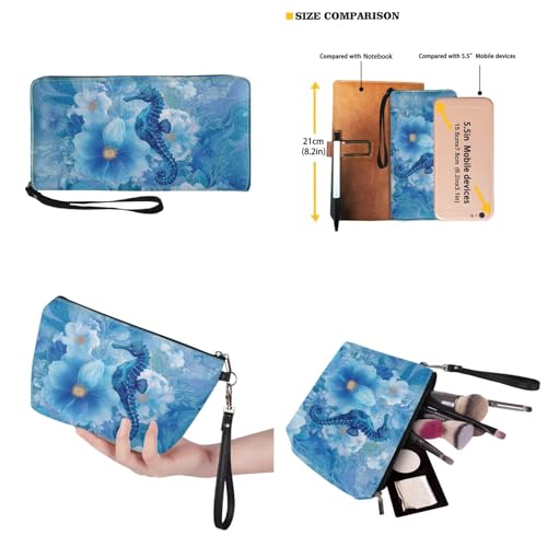 Image of Top Handle Purse for Women, Large Tote Handbag With PU Wallet Set, Gift for Mom