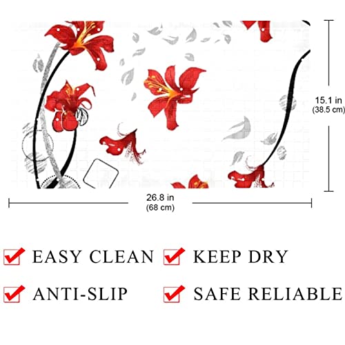 Tapis de douche antidérapant pour personnes âgées - Bain sécurisé - 5