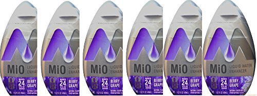 Mio Liquid Water Enhancer, Berry Grape, 1.62 OZ 6-Pack