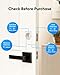 eufy Security Smart Lock E30, Fingerprint Keyless Entry Door Lock with Apple Home Ecosystem, Built-in Wi-Fi Deadbolt, Smart Door Lock for Front Door or Back, Supports Apple Home, Alexa, Google