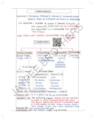 Image of Golden Notes Biochemistry Rapid Revision Handwritten Notes, 4 /E for Undergraduate Medical Students (MBBS, BDS, BAMS, BHMS, BPharm, BSc Biochemistry) & NEET PG Exam | Mnemonics & 100+ Clinical Cases