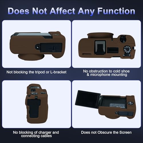 Funda para Cámara Easy Hood con Tapa de Lente para Canon V1 miniatura 2