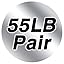 55lbs-Black-Pair