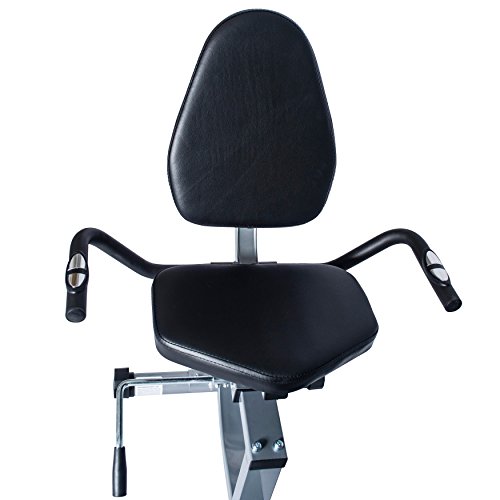 EFITMENT Magnetic Recumbent Bike Exercise Bike with High Weight Capacity, Easy Adjustable Seat, LCD Monitor with Pulse and Phone Holder - RB034 - Home Fitness Guru EFITMENT Magnetic Recumbent Bike Exercise Bike with High Weight Capacity, Easy Adjustable Seat, LCD Monitor with Pulse and Phone Holder - RB034 - Image 5