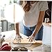 CIYODO Wooden Rolling Pin for Baking Nonstick Roller for Noodles Pizza Cookies Pastries Smooth Finish Elegant Kitchen Tool Easy to Clean for All Baking Needs