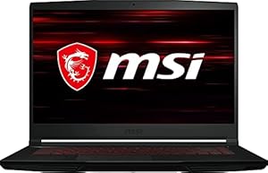 ASUS MSI GF63 Gaming Laptop, 15.6" Full HD Display, Intel Core i5-10500H Processor, 32GB RAM, 1TB SSD + 1TB HDD, NVIDIA GeForce GTX 1650 Graphics, Backlit Keyboard, Wi-Fi 6, Windows 11 Home