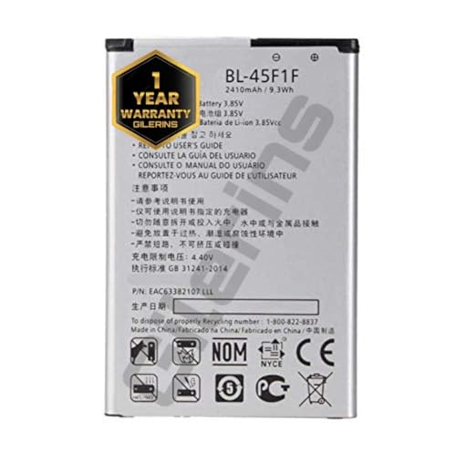 Image of Original BL-45F1F Battery for LG K8, K4, K3, LG Aristo M610 MS210 X230K M160 X240K LV3 (2017 Version) M210, M153 Battery with 1 Year Warranty****(RR196)